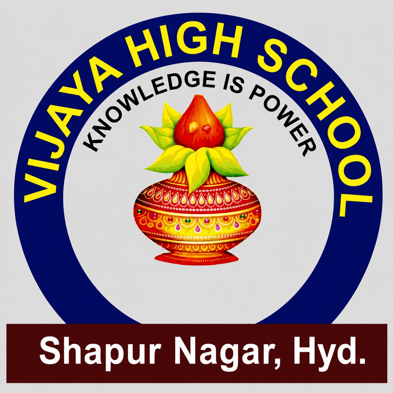 Vijaya High School emblem