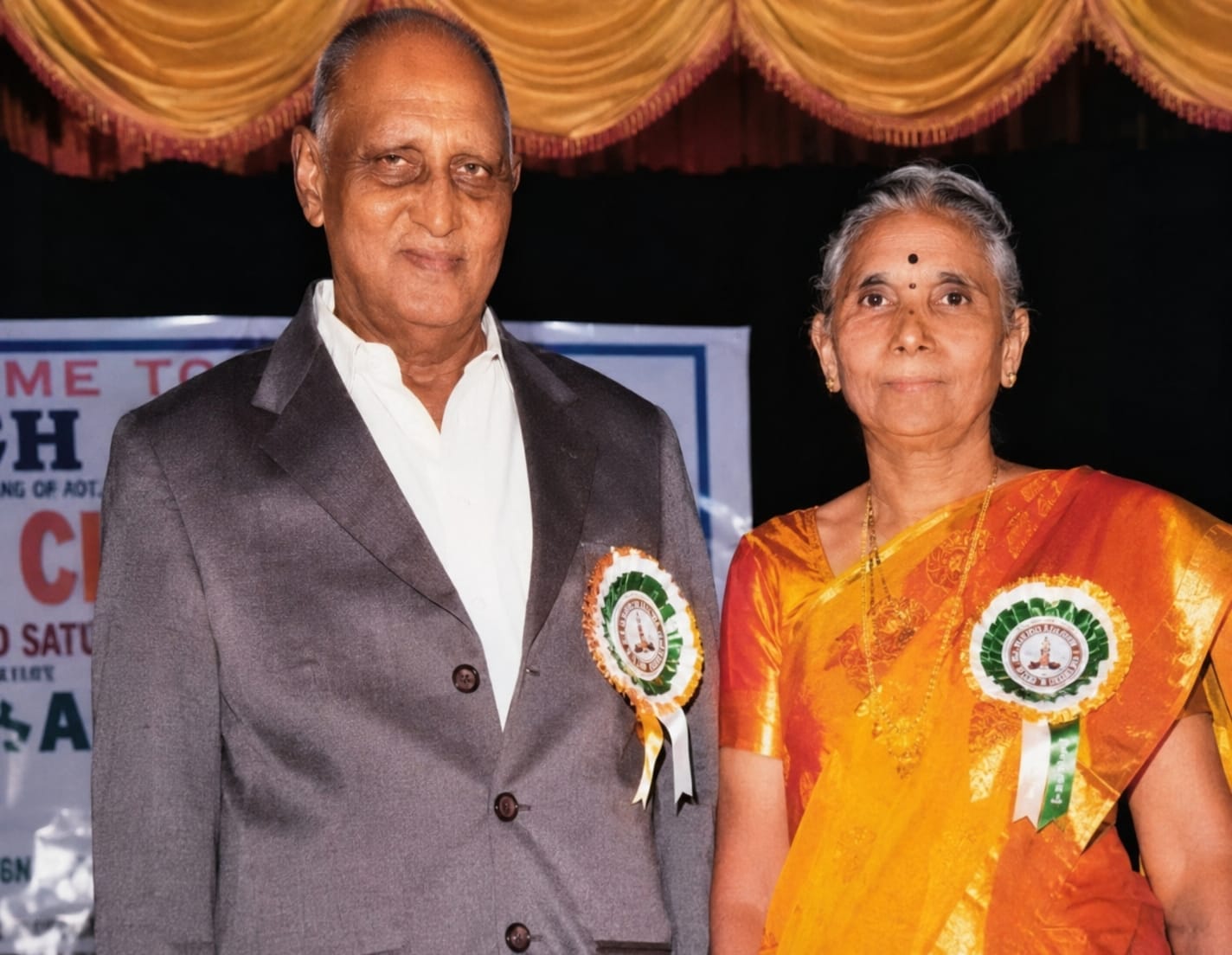 Mr. and Mrs. Narayana and Nirmala Garu, Founders